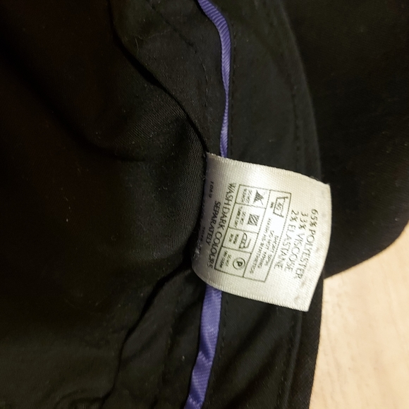 Avenue Black Men's Pants. Size 36. Length 42". Inseam 32". Rounded front pockets - Picture 8 of 8